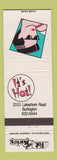 Matchbook Cover - It's Hot Pat and Mario's Burlington ON girlie?