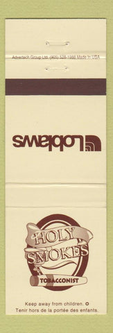Matchbook Cover - Holy Smokes Tobacco Loblaws