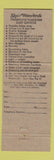 Matchbook Cover - Shair Waterbeds Honolulu Hawaii