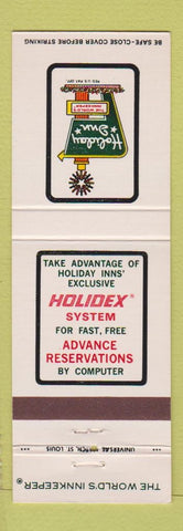 Matchbook Cover - Holiday Inn Rantoul IL