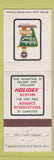 Matchbook Cover - Holiday Inn Bowling Green OH