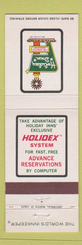 Matchbook Cover - Holiday Inn Bowling Green OH