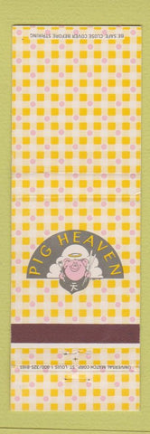 Matchbook Cover - Pig Heaven New York City WEAr