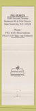 Matchbook Cover - Pig Heaven New York City WEAr