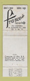 Matchbook Cover - Franco Acapulco Mexico WORN
