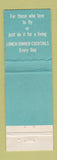 Matchbook Cover - Kitty Hawk Restaurant New York City WORN