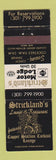 Matchbook Cover - Strickland's Lounge Restaurant Baltimore MD