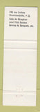 Matchbook Cover - Karibou Salon Bar Mandarin Drummondville QC