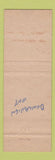 Matchbook Cover - Pumperniks Steaks BBQ Downsview ON