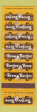 Matchbook Cover - Burger and Brew WEAR