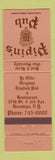 Matchbook Cover - Pipin's Pub Brooklyn NY