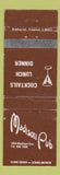Matchbook Cover - Madison Pub New York City? WEAR