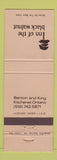 Matchbook Cover - Inn of the Black Walnut Kitchener ON