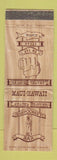 Matchbook Cover - Lahaina Broiler Harpooner's Maui Hawaii WORN