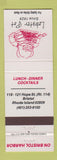 Matchbook Cover - Lobster Pot Bristol RI
