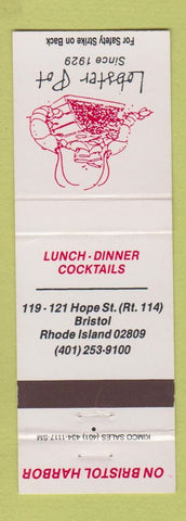 Matchbook Cover - Lobster Pot Bristol RI