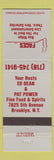 Matchbook Cover - Faces Brooklyn NY