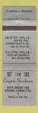 Matchbook Cover - Empire Szechuan Chinese New York City