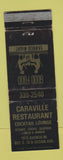 Matchbook Cover - Caraville Restaurant WORN