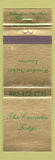 Matchbook Cover - Cascade Lodge Killington VT