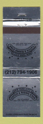 Matchbook Cover - Catch A Rising Star New York City WEAR