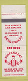 Matchbook Cover - Suspenders New York City