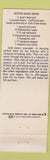 Matchbook Cover - Durgin Park Boston MA