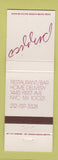 Matchbook Cover - Pizzico Restaurant New York City