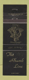 Matchbook Cover - Rhumb Line Restaurant Tavern Newport RI