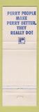 Matchbook Cover - Perry Redcoat Drug Stores?