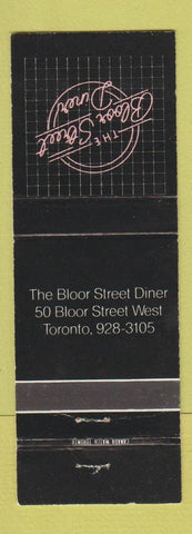 Matchbook Cover - Bloor Street Diner Toronto ON