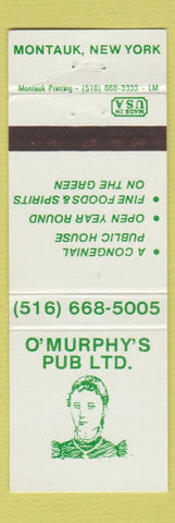 Matchbook Cover - O'Murphy's Pub Montauk NY