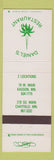 Matchbook Cover - Daniel's Restaurant Kasson MN Chatfield