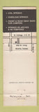 Matchbook Cover - Atlas Spring and Axle Wichita KS WORN