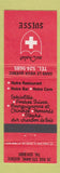 Matchbook Cover - Au Chalet Suisee Quebec QC