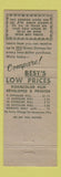 Matchbook Cover - S&H Green Stamps  Photo Service Syracuse NY