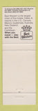 Matchbook Cover - Best Western Weston's Lamplighter Motel Twin Falls ID