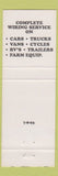Matchbook Cover - Dave's Auto Electrical Repair Canfield OH