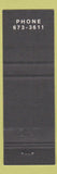 Matchbook Cover - Jackson and Bernard Funeral Home Sudbury ON WEAR