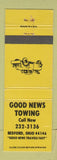 Matchbook Cover - Good News Towing Bedford OH WEAR