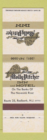 Matchbook Cover - Molly Pitcher Inn Redbank NJ