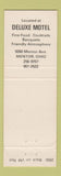 Matchbook Cover - Terrace Room Motel Mentor OH