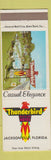 Matchbook Cover - Thunderbird Motor Hotel Jacksonville FL