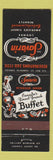 Matchbook Cover - Savarin Lounge Toronto ON