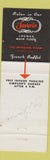 Matchbook Cover - Savarin Lounge Toronto ON
