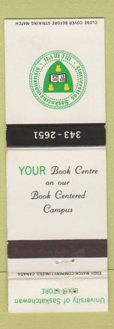 Matchbook Cover - University of Saskatchewan SK