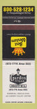 Matchbook Cover - Best Western Garden Villa Motel Roseburg OR