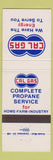 Matchbook Cover - Cal Gas CA Propane California