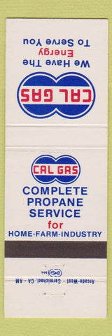 Matchbook Cover - Cal Gas CA Propane California