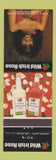 Matchbook Cover - Wild Irish Rose Liquor girlie